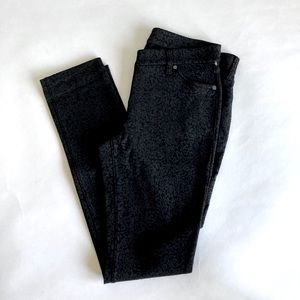 New Eileen Fisher Stretch Black Viscose Nylon Pant
